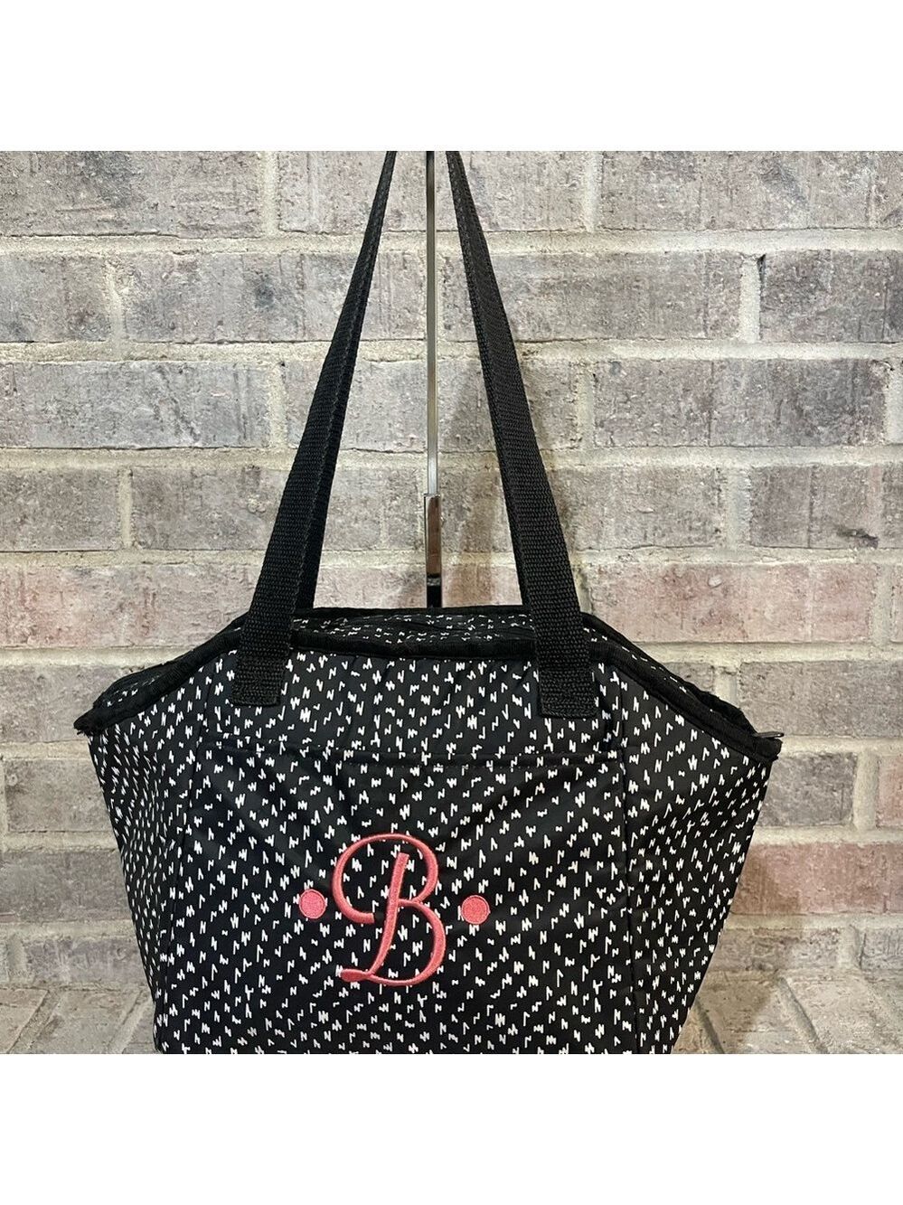 Thirty-One Black and White Tote